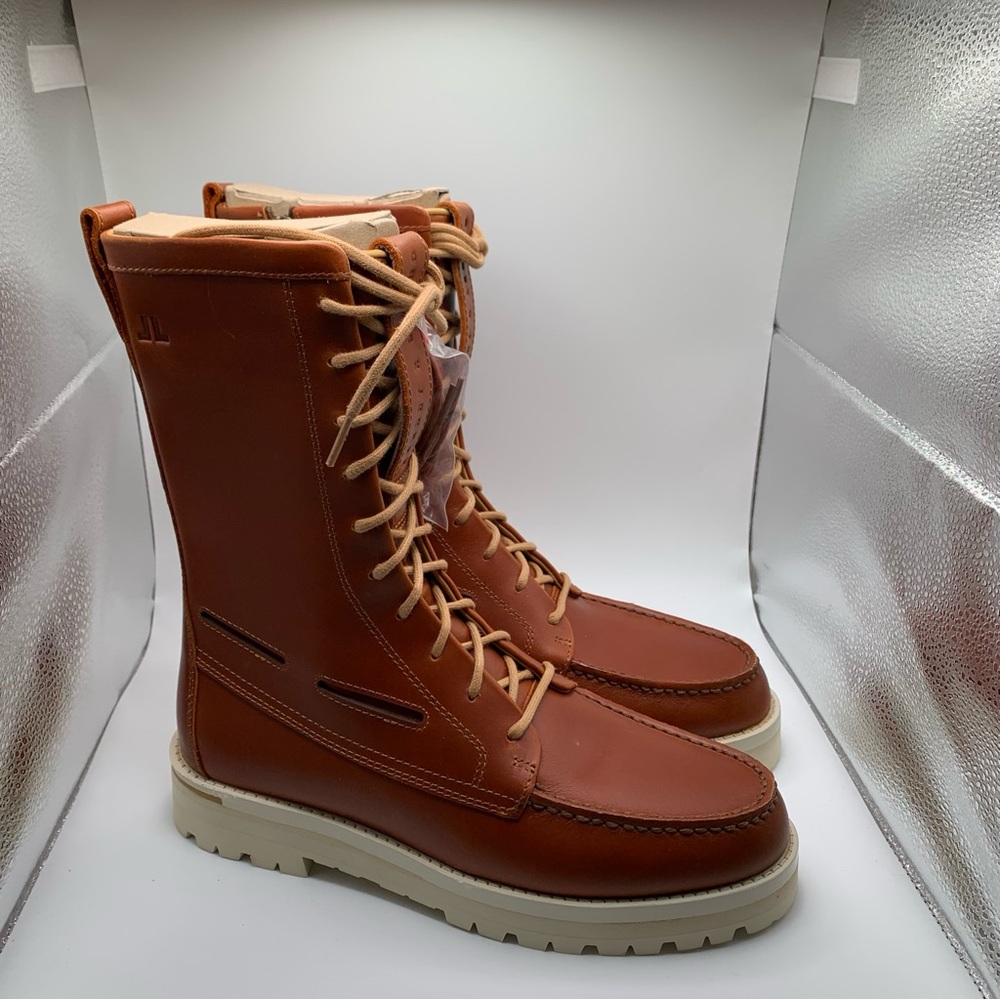 NWB Sperry X John Legend Men's Authentic Chestnut Boots STS23901 size 8.5 vibram - Picture 4 of 10